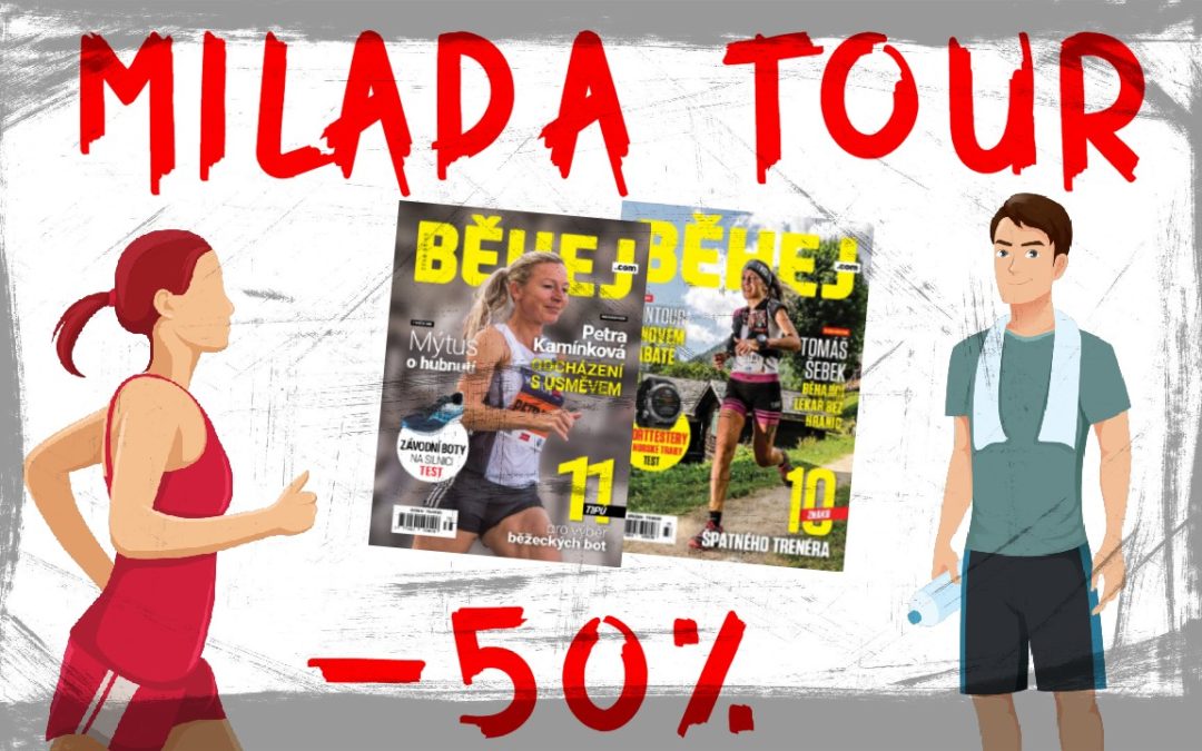 Sleva 50% na časopisy Běhej.com