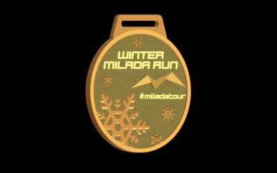 Medaile pro Winter Milada Run