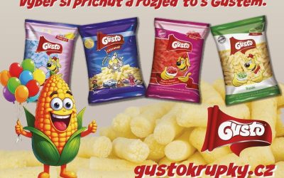 Křupky Gusto pro děti